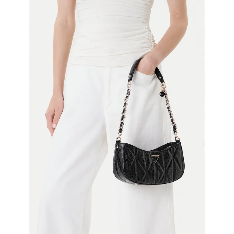 Τσάντα Guess Aldina HWGG96 63170 Μαύρο