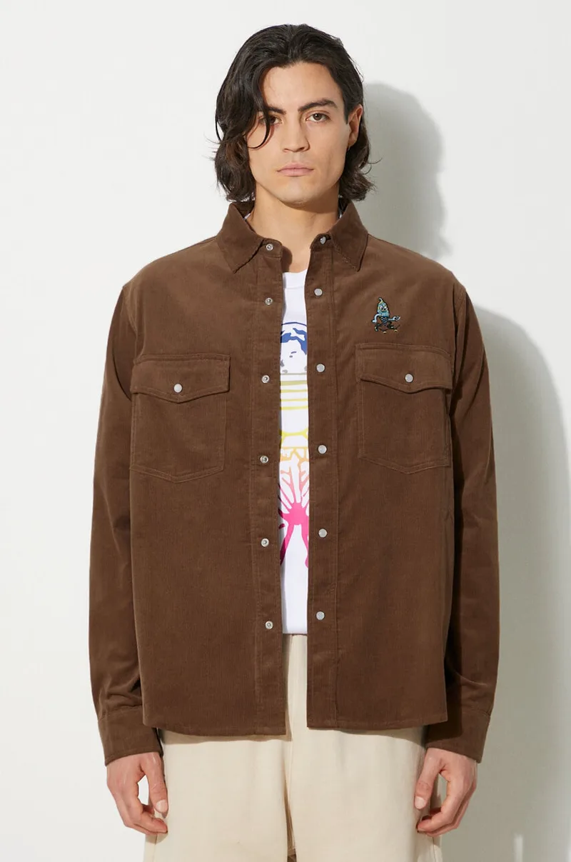 Πουκάμισο κοτλέ ICECREAM Needle Cord Shirt