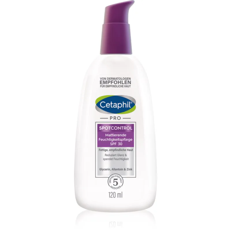 Cetaphil PRO SpotControl Oil Control ενυδατική ματ κρέμα SPF 30 120 ml