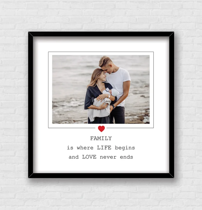Κάδρο - Family is where life begins