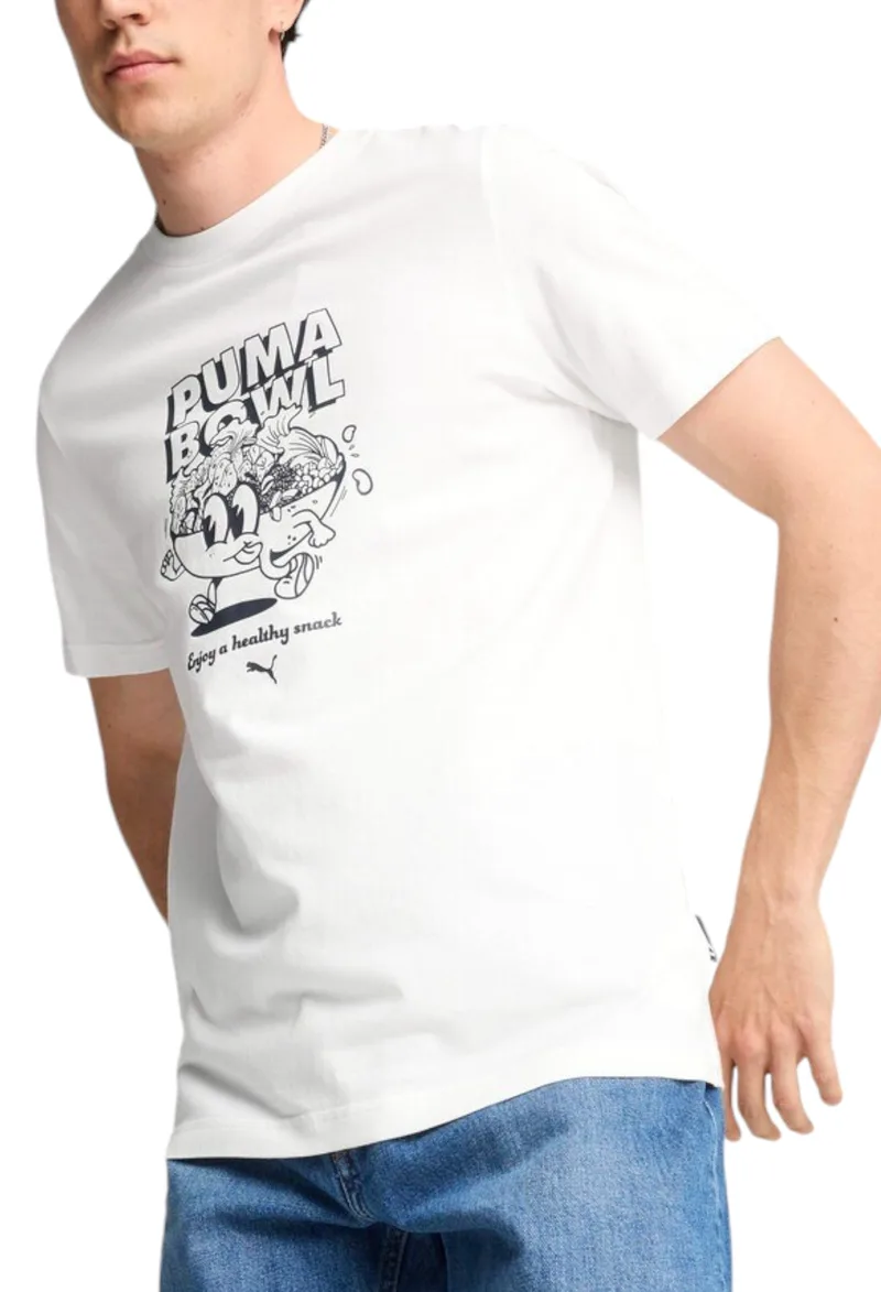 Μπλούζα Κοντομάνικη Puma Graphics Bowl 628004-02 Ανδρικό