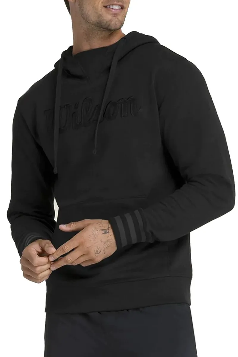 Μπλούζα Μακρυμάνικη Wilson Script Eco Hoody WRA806006-00 Ανδρικό