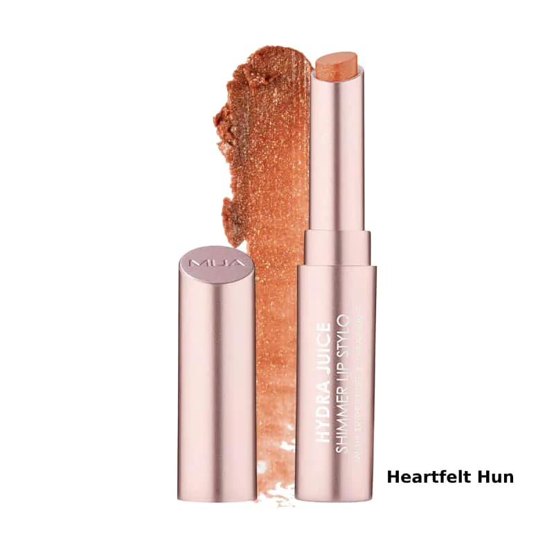 MUA Shimmer Peptide Lip Stylo Heartfelt Hun
