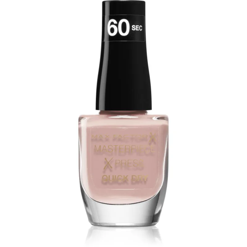 Max Factor Masterpiece Xpress βερνίκι νυχιών με γρήγορο στέγνωμα απόχρωση 203 Nude'itude 8 ml