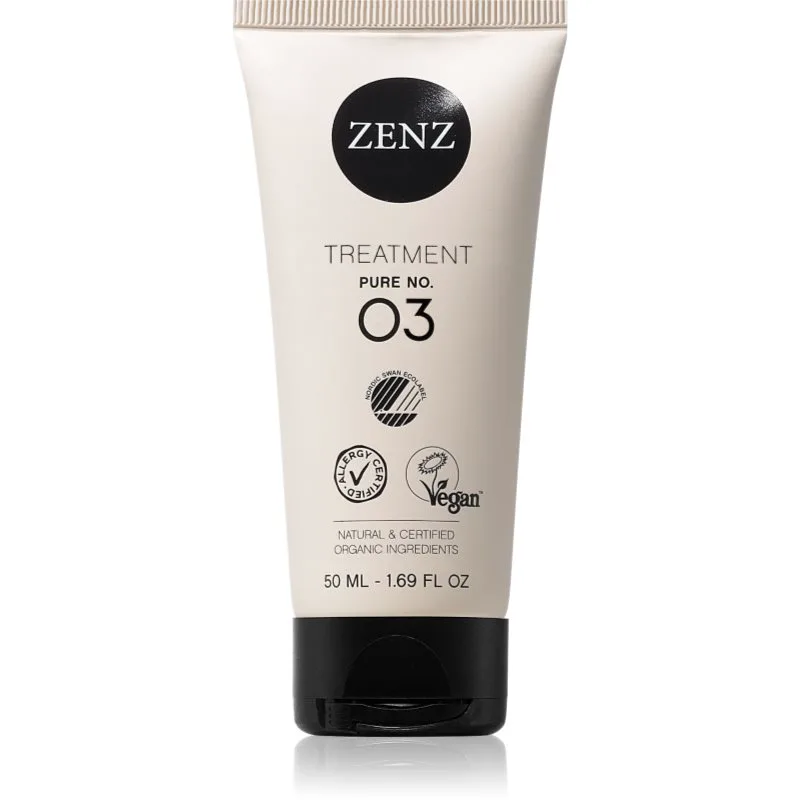 ZENZ Organic Pure No. 03 περιποιητική μάσκα για τα μαλλιά 50 ml