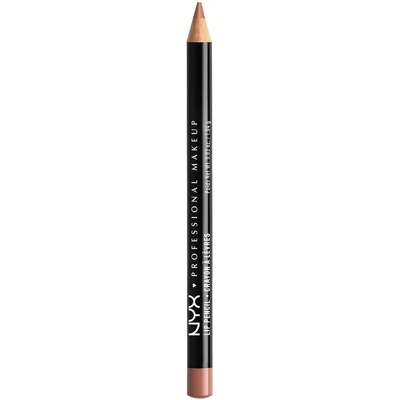 Nyx Professional Makeup Slim Lip Pencil Μολύβι Χειλιών Μακράς Διάρκειας 1.04gr - Natural