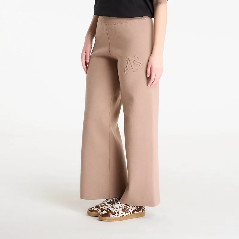 Παντελόνια AllSaints Sonny Knit Trouser Pine Bark Brown 28