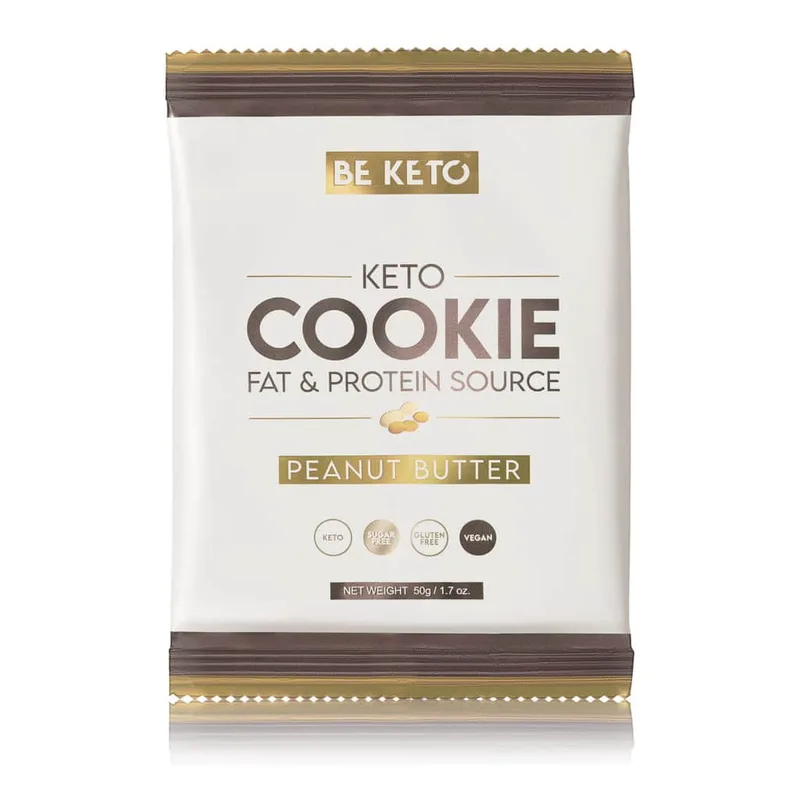 Beketo Keto Cookie με Φυστικοβούτυρο Χωρίς Ζάχαρη (50g)