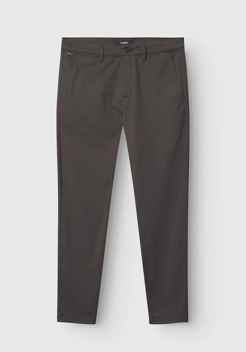 GABBA Chino της σειράς Paul Domo - 10749 0706 Dark Brown