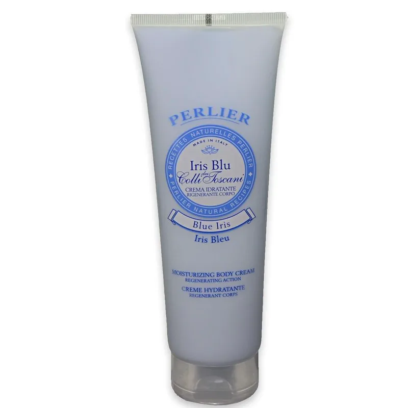 Perlier moisturizing body cream 250 ml Iris blue
