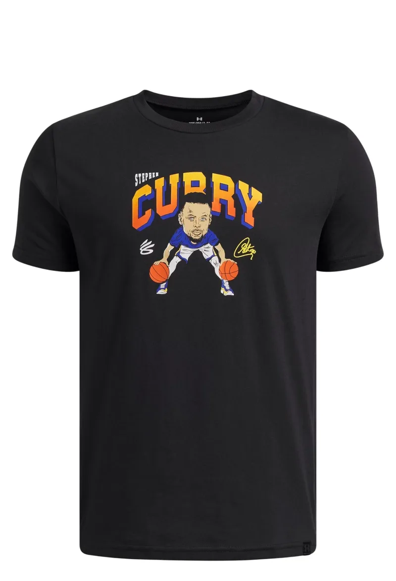 Μπλούζα Κοντομάνικη Under Armour Curry Yth Animated Tee 6011260-001 Αγόρι