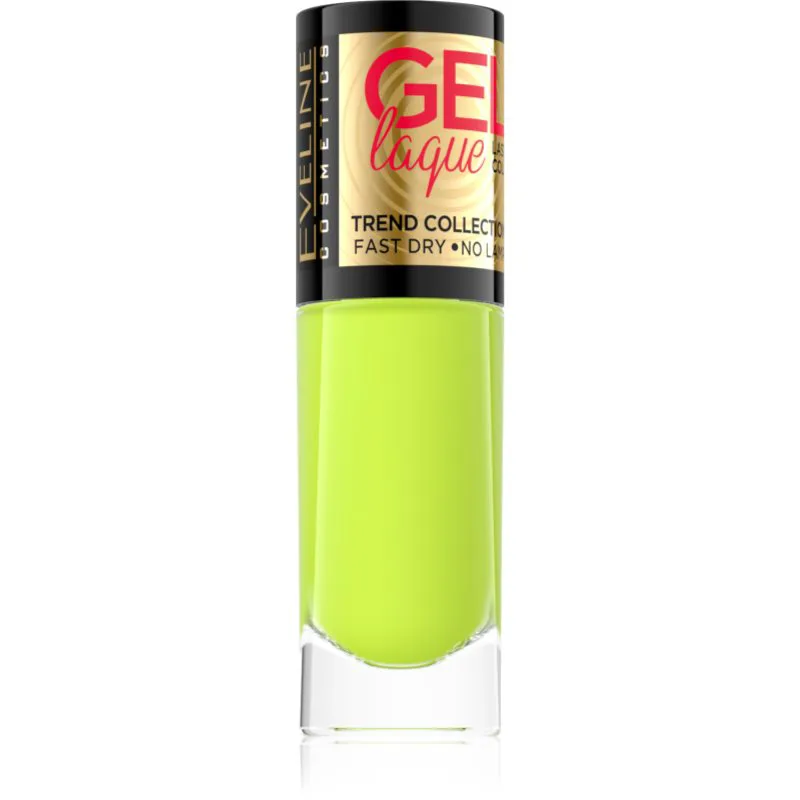 Eveline Cosmetics 7 Days Gel Laque Nail Enamel τζελ βερνίκι νυχιών χωρίς τη χρήση των UV/LED λαμπτήρων απόχρωση 218 8 ml