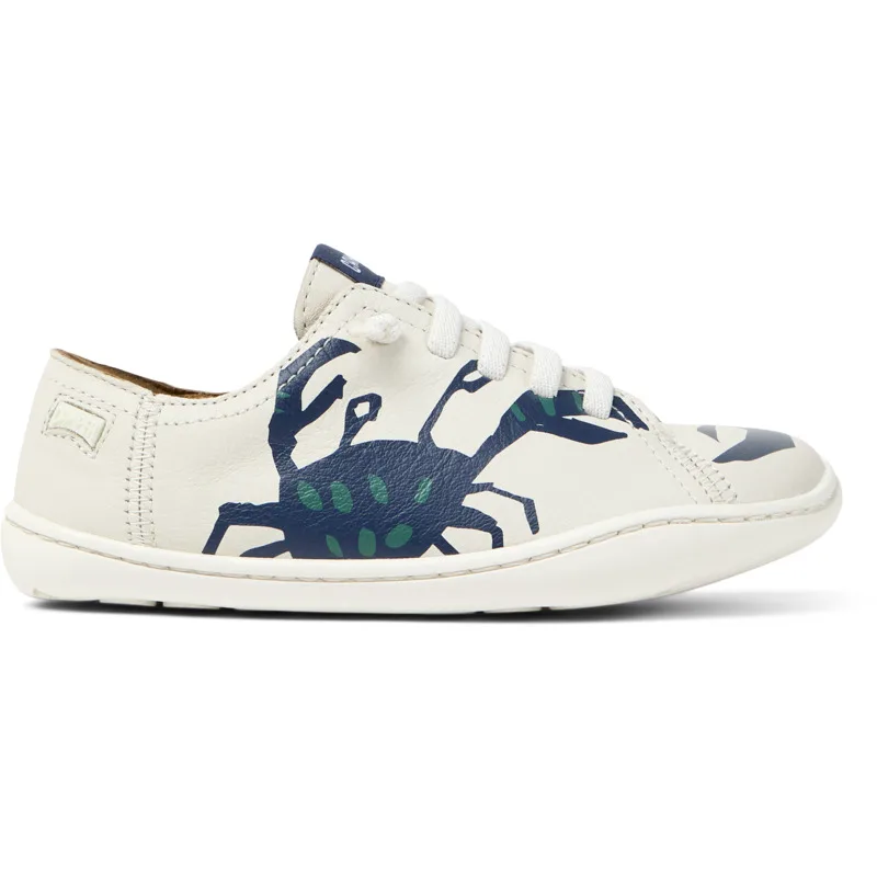CAMPER Twins - Smart casual παπουτσια Για Κορίτσια - Λευκό, Μέγεθος 28, Smooth leather