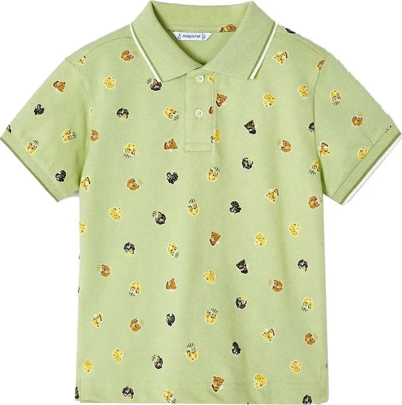 POLO T-SHIRT MAYORAL 03109 ΛΑΧΑΝΙ (98 CM)(3 ΕΤΩΝ)