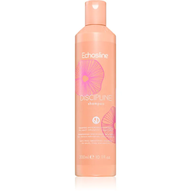 Echosline Discipline Shampoo λειαντικό σαμπουάν για ατίθασα και κρεπαρισμένα μαλλιά 300 ml