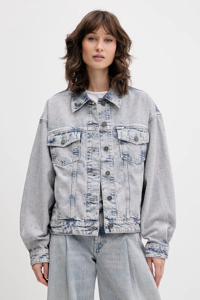 Guess Jeans τζιν μπουφάν γυναικείο