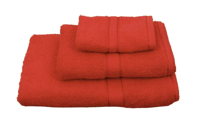 Πετσέτα προσώπου CLASSIC RED (50X100), VIOPROS