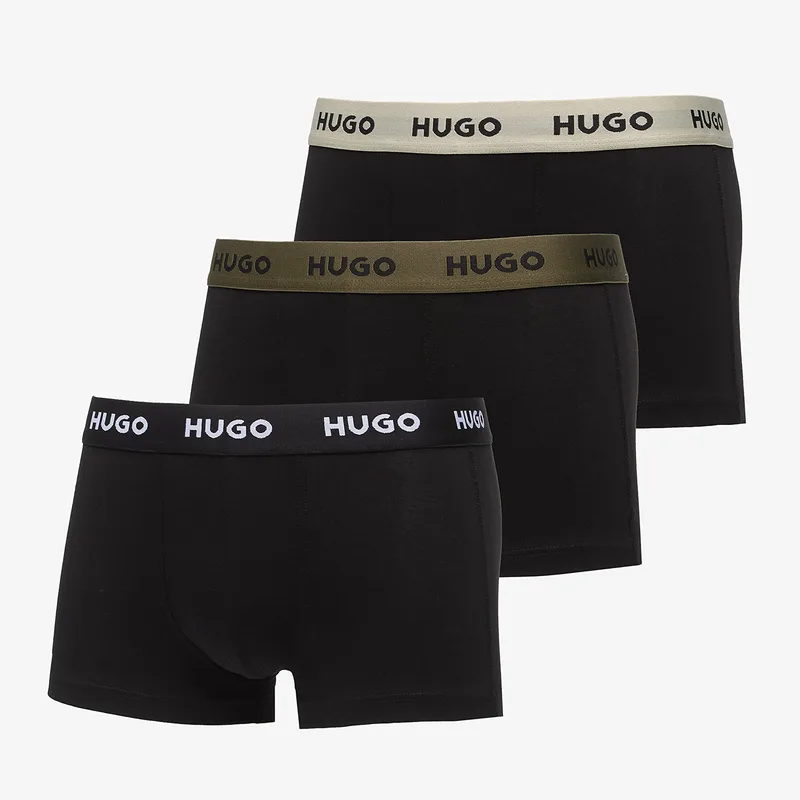 Μποξερ Hugo Boss Trunk Triplet Pack Black XL