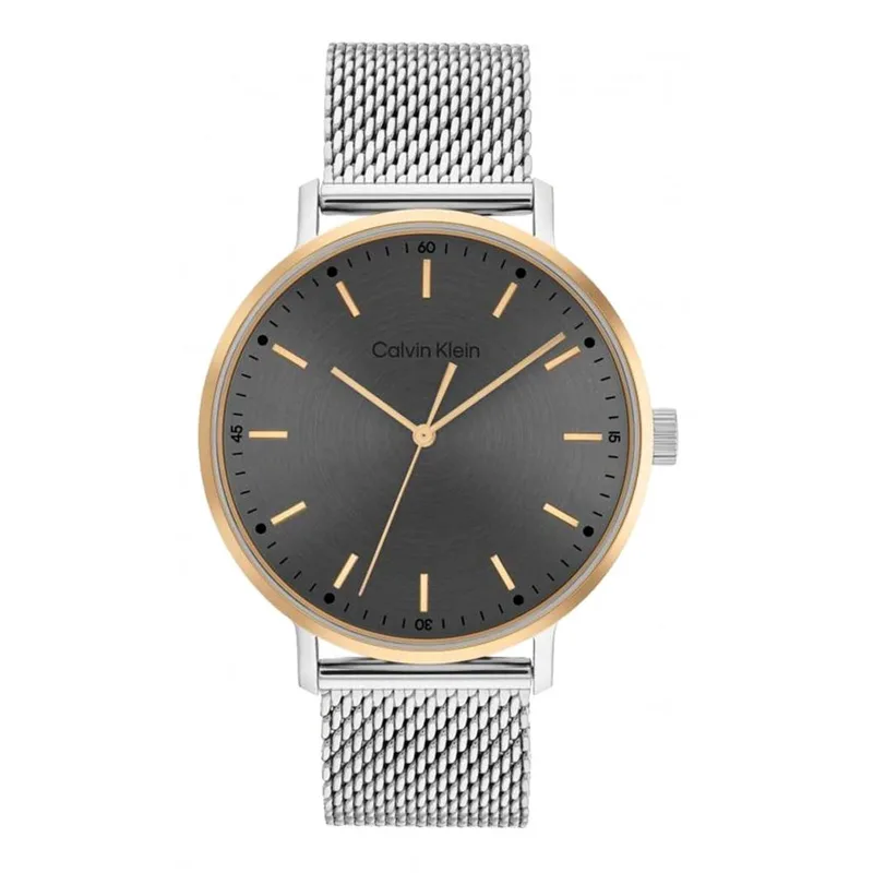 CALVIN KLEIN Modern Silver Stainless Steel Bracelet 25200047