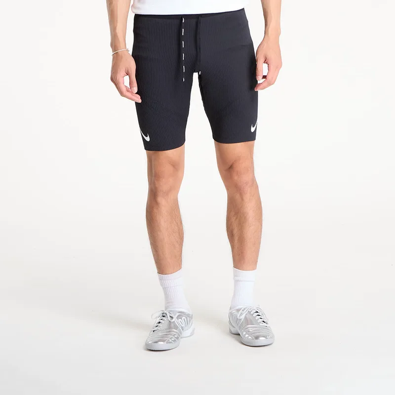 Σορτς Nike AeroSwift Men's Dri-FIT ADV Running 1/2-Length Tights Black/ Summit White L