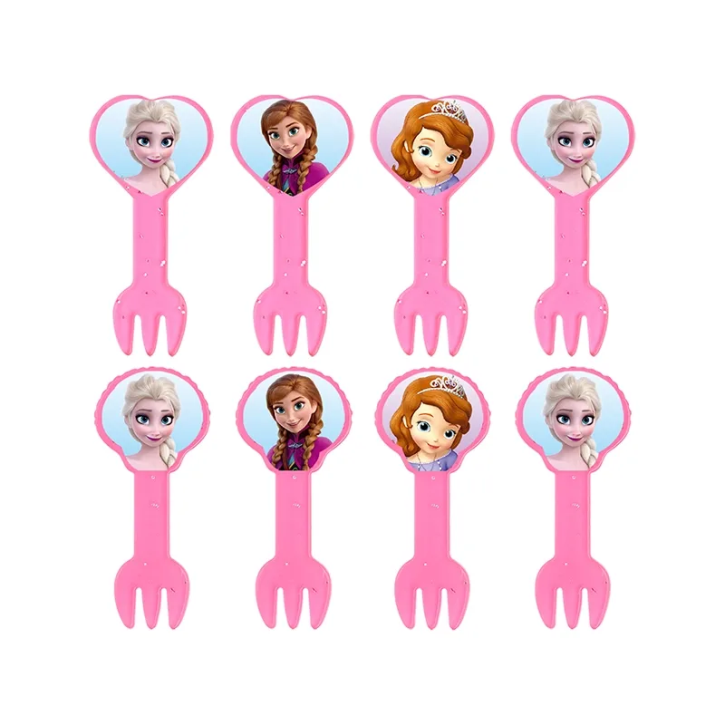 NEW Mini Food Forks Frozen & Sophia