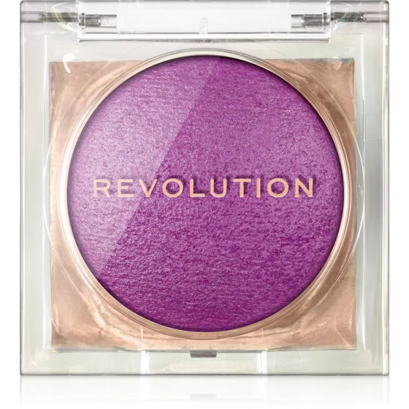 Revolution Beam Bright Blush λαμπρυντικό ρουζ απόχρωση Lick of Lilac 2.8 γρ