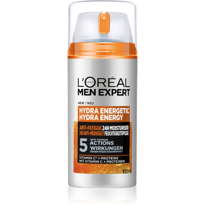 L’Oréal Paris Men Expert Hydra Energetic ενυδατική κρέμα για κουρασμένη επιδερμίδα 100 ml