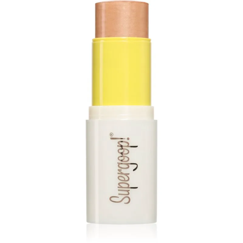Supergoop! Glowscreen Sunlighter Glow αντηλιακό στικ SPF 45 απόχρωση Sunrise 10 γρ