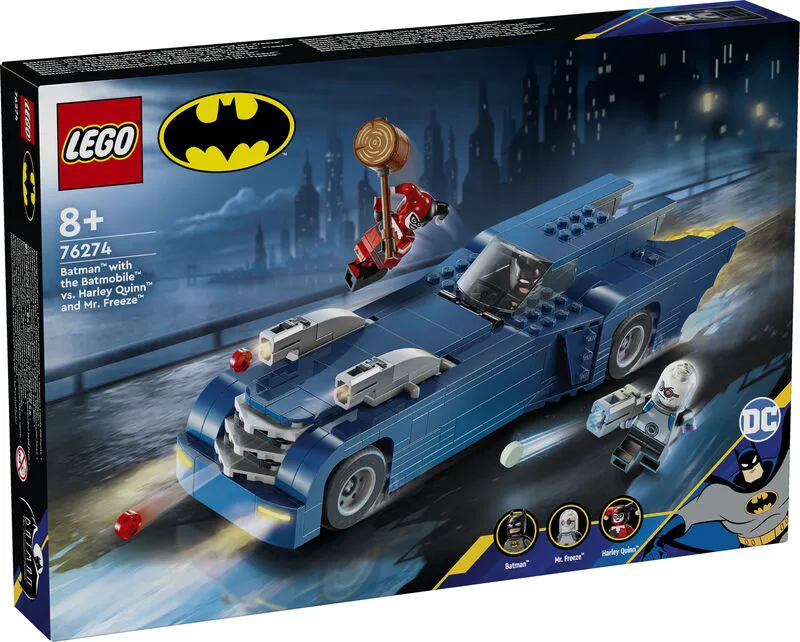 LEGO® Super Heroes Batman With The Batmobil VS Harley Quinn & Mr Freeze (76274)