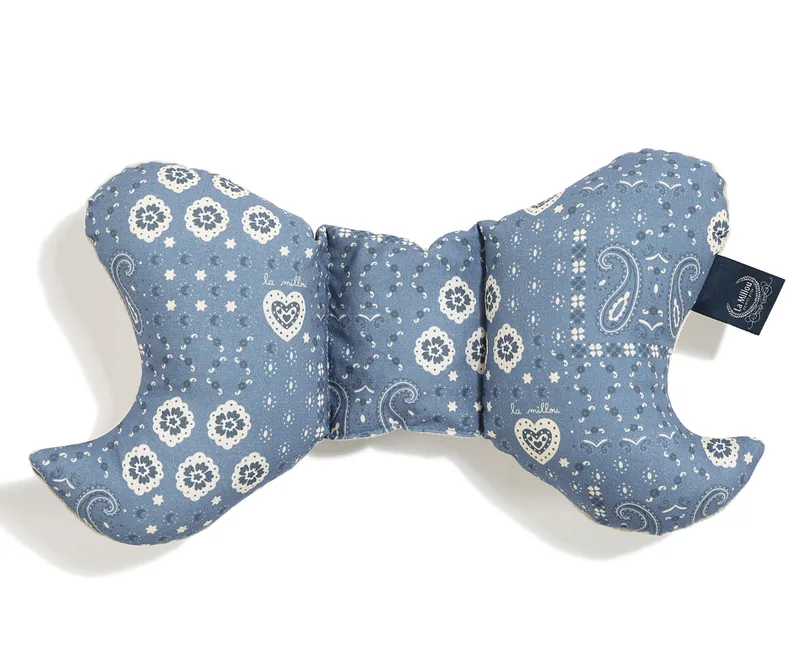 Organic Jersey Angel's Wings Bandana Denim