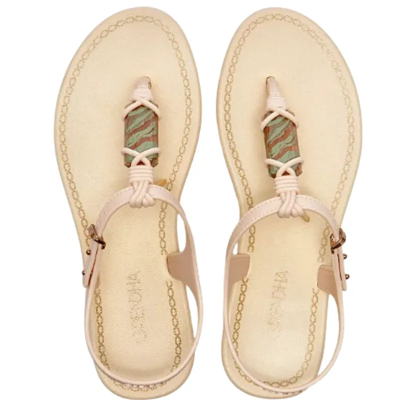 Grendha | Cacau Rustica | 780-24182 | Beige/Gold | (35458-63434)
