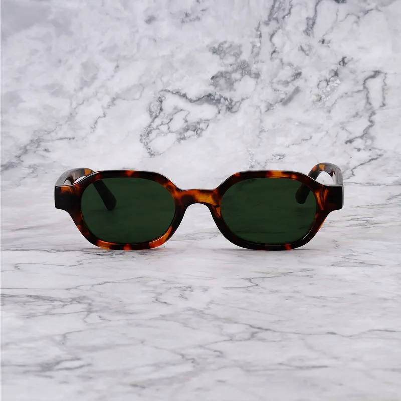 NICO 33EP5 - NICO - TORTOISE - GREEN Sunglasses | Tortoise | Green Shades | Explicit Poets Sunglasses