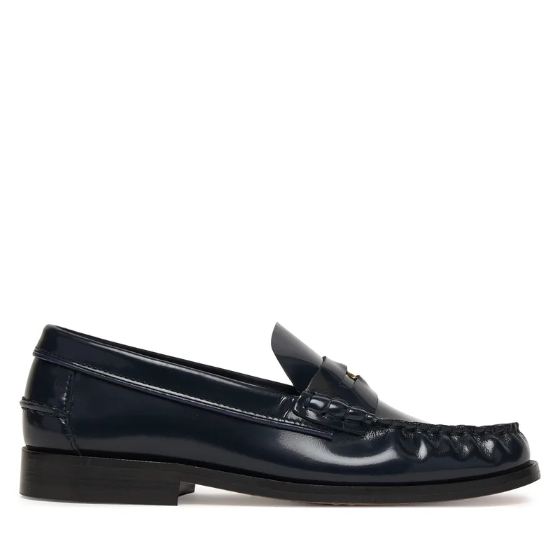 Μοκασίνια Tommy Hilfiger Hilfiger Penny Abrasivato FW0FW09323 Σκούρο μπλε