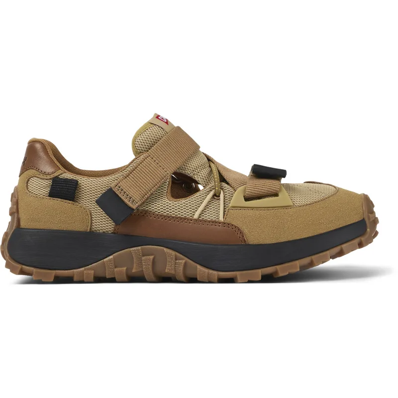 CAMPER Drift Trail - Sneakers Για Ανδρικα - Μπεζ,Καφέ, Μέγεθος 42, Cotton fabric