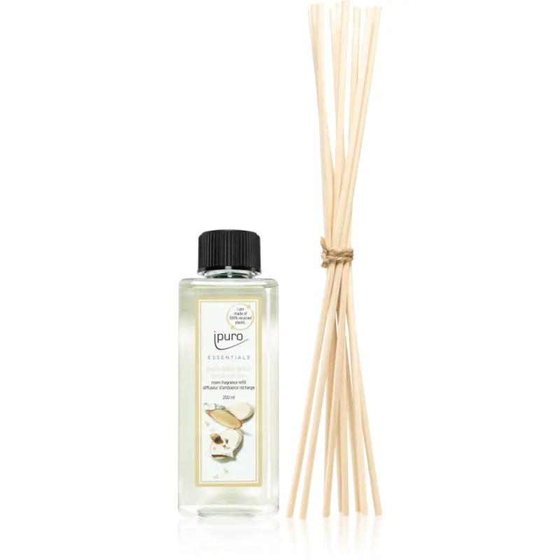 ipuro Essentials Cedar Wood ανταλλακτικό για διαχυτές αρώματος + Ανταλλακτικά στικς για τους διαχυτές αρωμάτων 200 ml