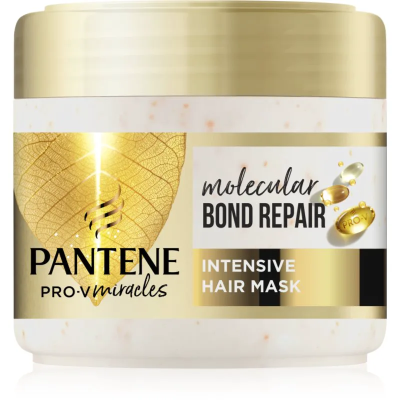 Pantene Pro-V Miracles Molecular Bond Repair εντατική μάσκα για κατεστραμμένα μαλλιά 300 ml