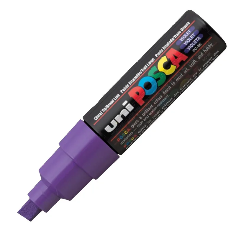 Μαρκαδόρος Posca PC-8K Violet Uni-Ball