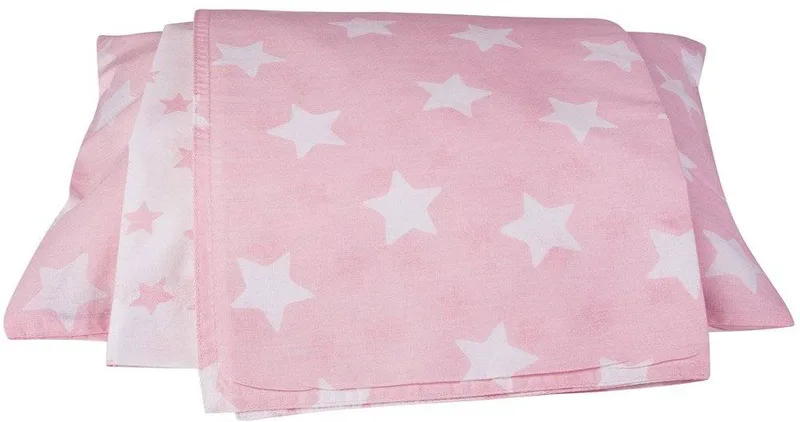 ΣΕΤ ΣΕΝΤΟΝΙΑ ΚΟΥΝΙΑΣ GREENWICH POLO CLUB BABY 8824 ΡΟΖ 130X170CM 3ΤΜΧ