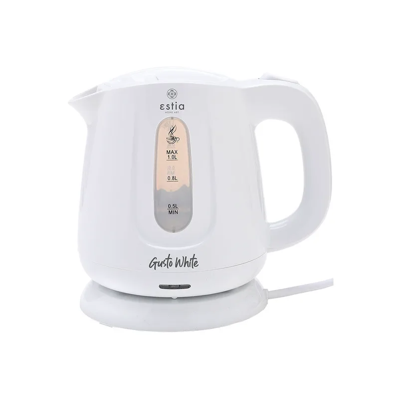 Βραστήρας Gusto Λευκό Πλαστικό 1lt 1100W Estia 06-17224