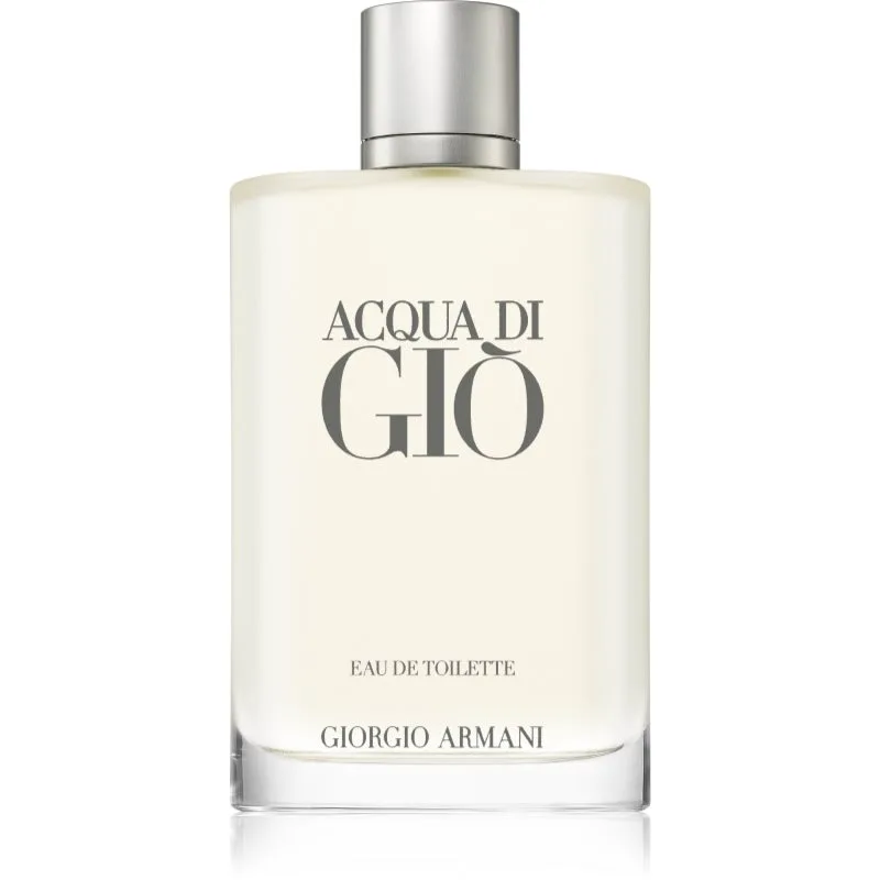 Armani Acqua di Giò Eau de Toilette επαναπληρώσιμο για άντρες 200 ml