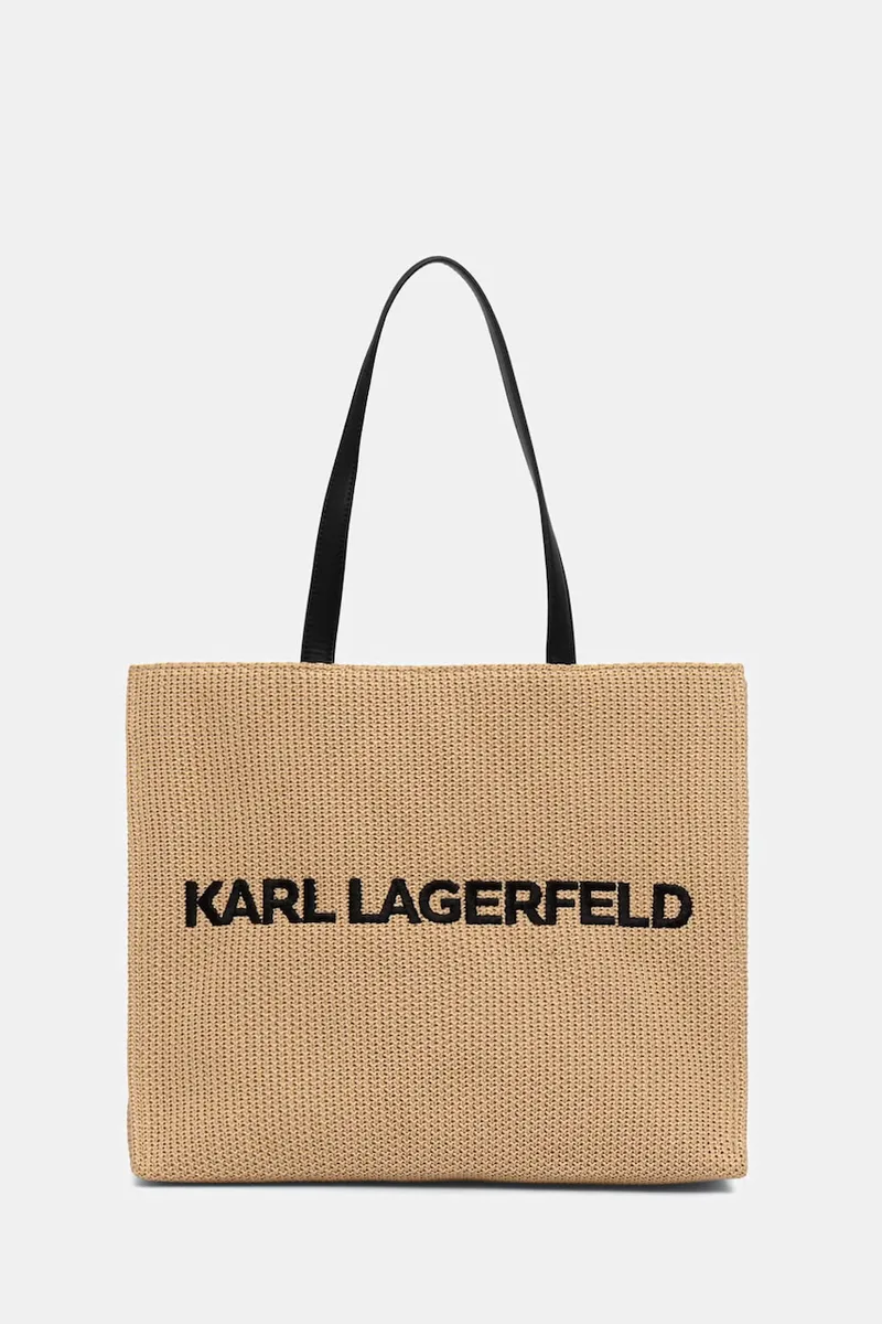 Karl Lagerfeld tote γυναικεία πλεγμένη K/ESSENTIAL
