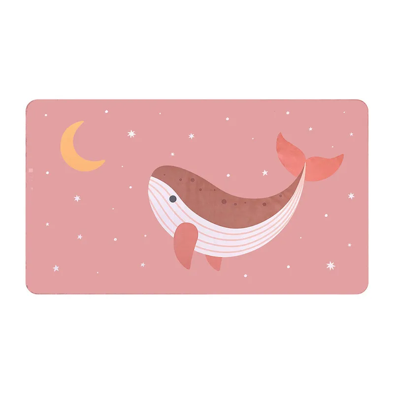 Παιδική Πετσέτα Θαλάσσης Microfiber (90x160) Monneka Ροζ Whale