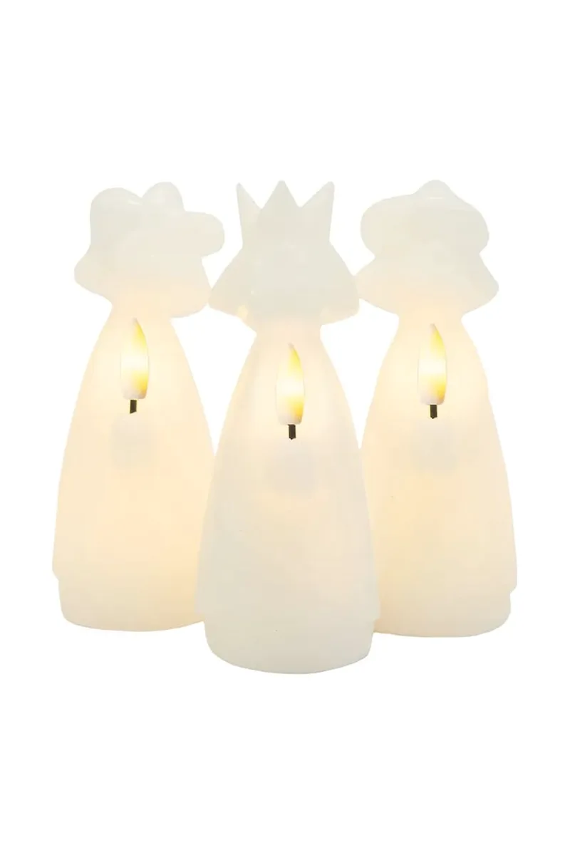 Σετ χριστουγεννιάτικης διακόσμησης led Sirius Maria Tre Konger 3-pack