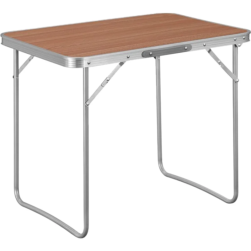 BORMANN BSP1149 Τραπέζι Camping, Μεταλλικό, MDF Επιφάνεια,80x60x70cm 071259