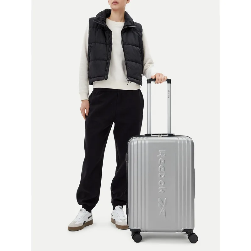 Μεσαία Βαλίτσα Reebok CEOWB-RBK-WAL-003-07-CCC-M Ασημί