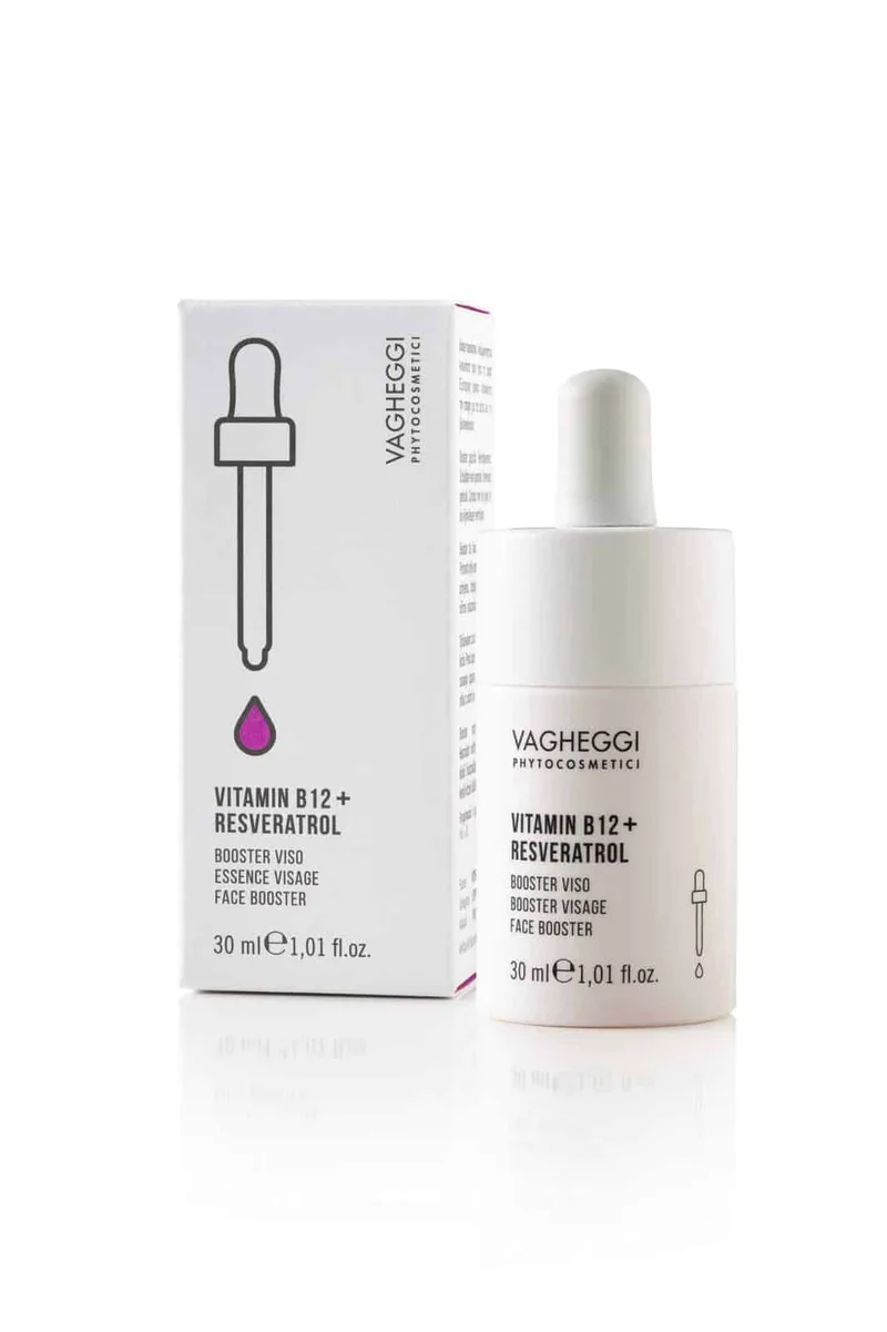 Vagheggi Face Booster Vitamin B12+Resveratrol – Ορός προσώπου Βιταμίνη Β12 + Ρεσβερατρόλη 30 ml