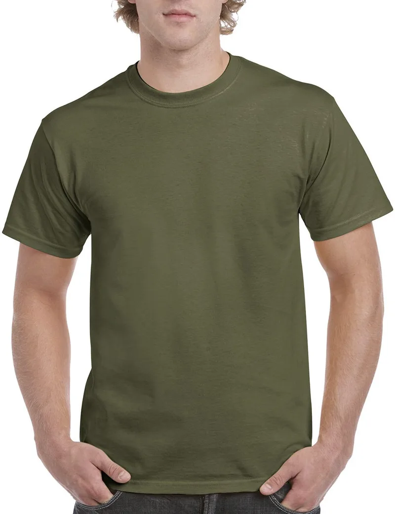 T-Shirt 2000 Gildan Ultra Cotton Military Green