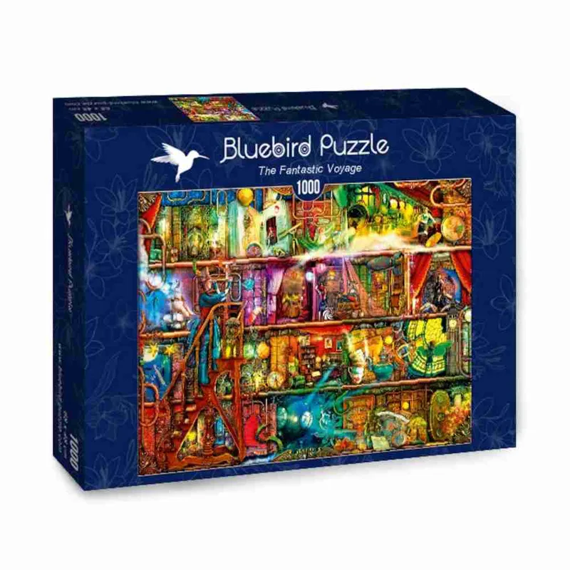 Bluebird Puzzle 70307-The Fantastic Voyage -1000 pieces