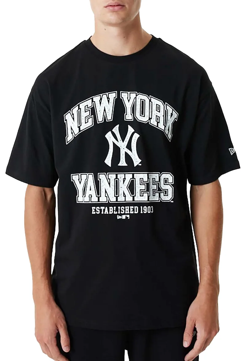 Μπλούζα Κοντομάνικη New Era New York Yankees MLB Arch Logo 60357143-001 Ανδρικό