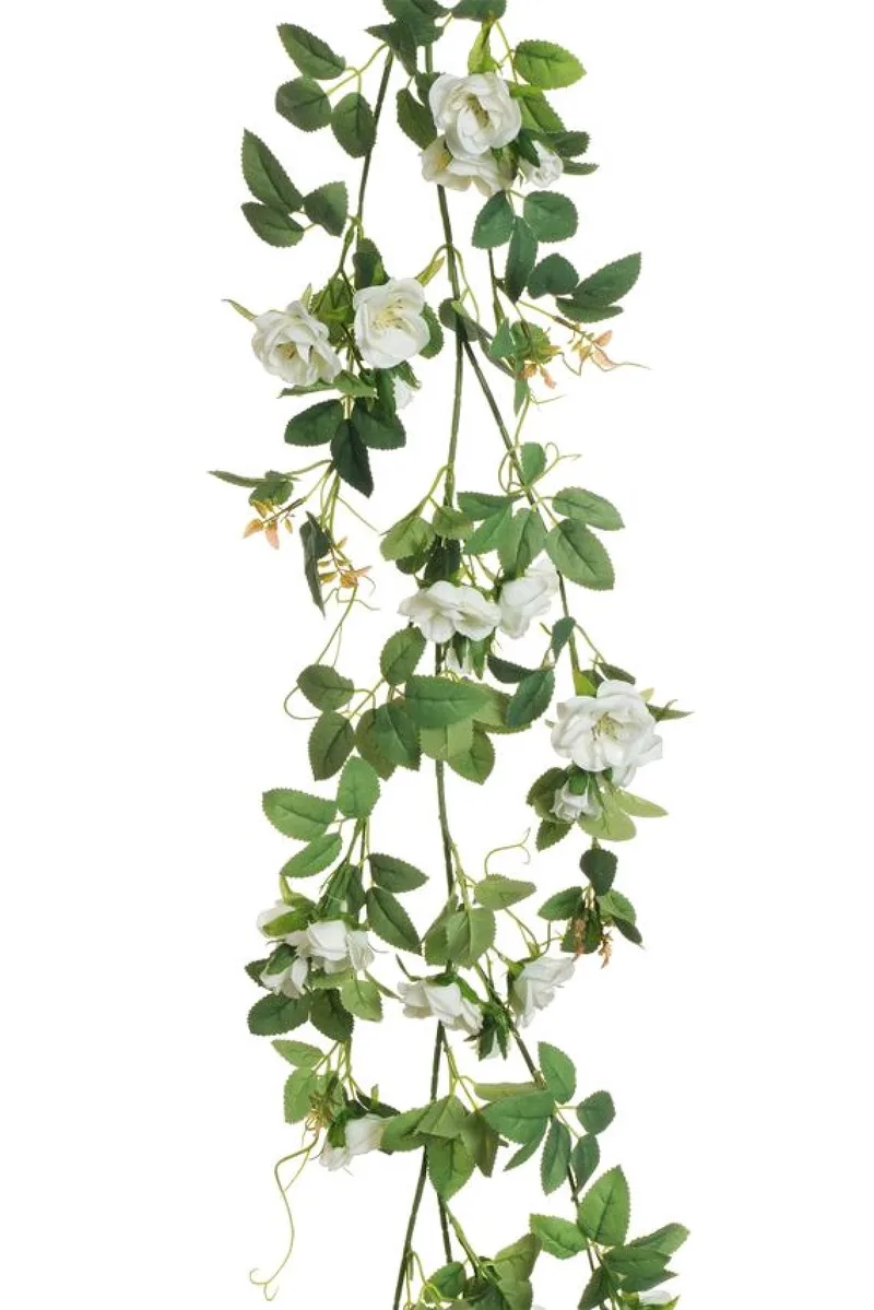 Λουλουδι Dogwood Rose Λευκο Κρεμαστο 138Cm 0x0x138cm Μονόχρωμο Evergreens